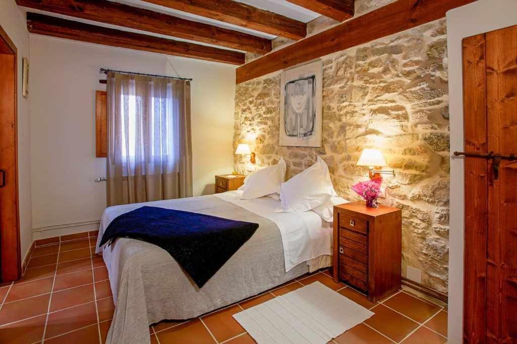 Hotel Casa rural restaurante Mas Del Rei Calaceite Habitación foto